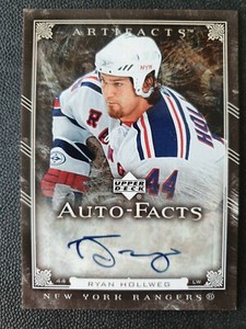 2006-07 Artifacts Auto-Facts #AFHR Ryan Hollweg