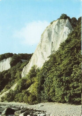 Insel Rügen, Oststsee, Königsstuhl -  DDR, Postkarte, gelaufen 1985 - Bild 1 von 2