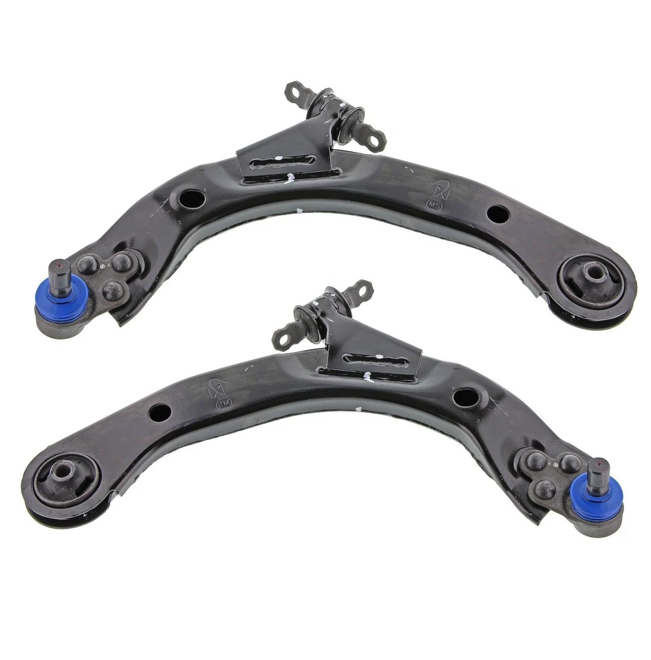 Juego de pares de 2 brazos de control inferiores delanteros y rótulas Mevotech para Pontiac G5 Base 09 Foto 1 de 1