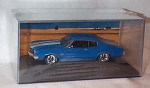 Chevrolet Chevelle SS 454 1970 in Blue White stripes 1:43 scale New Sealed Pack - Picture 1 of 2