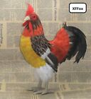 big simulation rooster model foam&furs chicken doll gift about 40cm