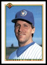 1990 Bowman Tom Filer Milwaukee Brewers #385
