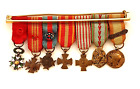 Exceptionnelle Barrette  De 7 Réductions 1939. Officier Légion D'honneur