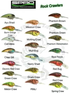 Spro Rock Crawler / RkCrawler 55 Series Crankbaits - Tiefe/Farbe wählbar - Bild 1 von 40