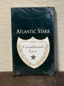 Rare! 1991 Atlantic Starr – Unconditional Love SEALED Cassette Tape Single - Picture 1 of 6