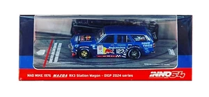 Inno64 Mazda RX3 Station Wagon Mad Mike 1976 D1GP 2024 Series 1:64 - Picture 1 of 2