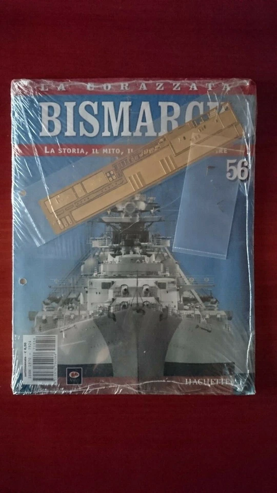 LA CORAZZATA BISMARCK LA STORIA, IL MITO, IL MODELLO DA COSTRUIRE # 56 HACHETTE - Immagine 1 di 1