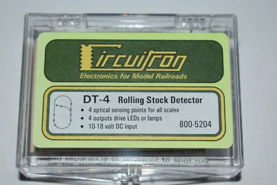 N HO Circuitron 800-5204 DT-4 Rolling Stock Detector - Image 1 of 2
