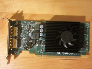 Dell CNRTY NVIDIA GT 730 2 x DisplayPort 2GB GDDR5 Low Profile Video Card - Picture 1 of 4