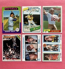 Iconic rookie cards - 70's and 80's - Brett, Schmidt and others - Please read