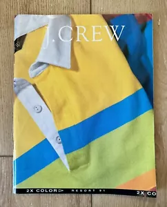 Vintage J Crew Catalog 1991 Resort Fall ~ Classic 90s Fashion ~ Elle Macpherson - Foto 1 di 16