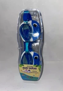 Baby Shark Schwimmbrille verstellbar neu Jungen blau neu im Karton - Bild 1 von 1