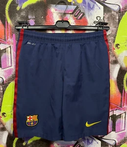 Barcelona 2014 2015 Home Shorts Barca Spain Football Soccer Nike Mens size M - Picture 1 of 20