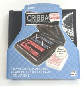 Cribbage Portfolio Travel Game In Case - FUNDEX  - New 2006 - Picture 1 of 3