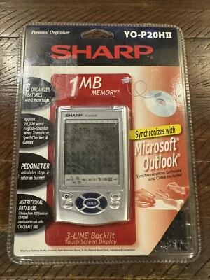 Sharp YO-P20H Personal Organizer - 1 MB - Image 1 of 4