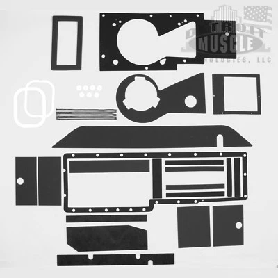 Dodge Truck Pickup Ram 72-80 AC Heater Box Rebuild Gasket Seal Set DMT - Image 1 of 2