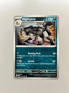 Mightyena 114/167 Pokemon Twilight Masquerade Common - Picture 1 of 1