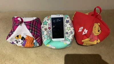 X3 Disney Fits All Phones iPhone Desktop Tidy iPhone Plus Cushion Holder Stand - Image 1 of 2