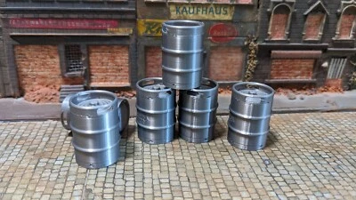 3D-DRUCK FÜR LGB Bierfass Bierfässer Kunststoff Spur G 1:22,5 Gartenbahn Zubehör Brauerei für LGB