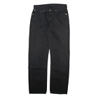 LEVI'S 751 02 Mens Jeans Black Regular Straight W34 L34