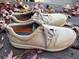 Rockport Prowalker Ivory Sparkly Lace Up Shoes Women's Size 9.5 - Picture 1 of 9