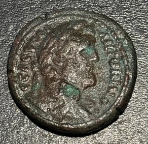 158-159 AD (RY 22) Roman Provincial Egypt Antoninus Pius Bi Tetradrachm Coin - Picture 1 of 3