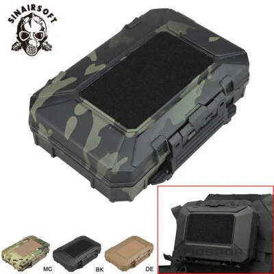 SINAIRSOFT Molle Equipo Táctico Estuche Teléfono Caja Plataforma para Sistema Molle Chaleco Táctico