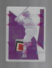 Craig Biggio HOF 2021 Panini Immaculate Collection Patch Printing Plates 1/1 ⚾