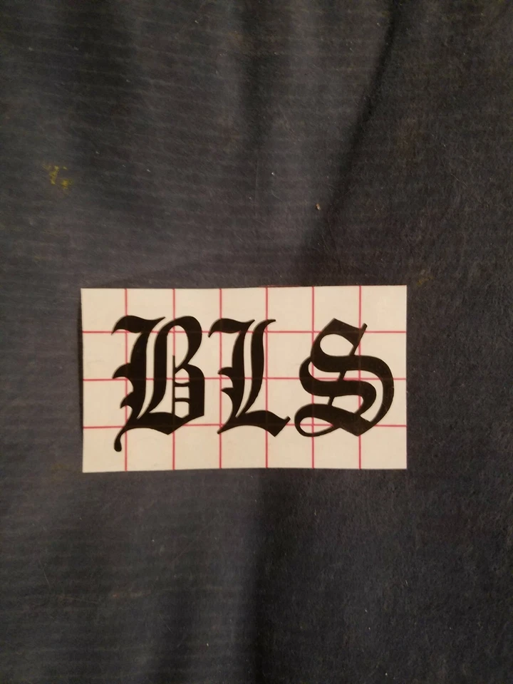 ORACAL Black Label Society Vinyl Decal