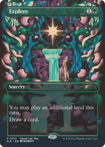 MTG Explore Secret Lair Play 012 Borderless - Secret Lair #012 - Picture 1 of 1
