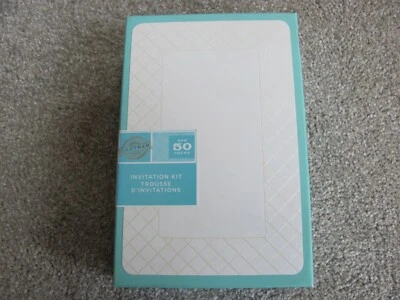 Nuevo kit de invitación GARTNER marfil diamante 50 unidades Foto 1 de 3