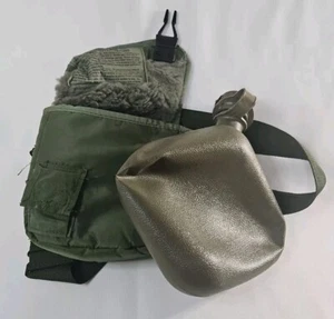 US Military 2 QT Collapsible Water Canteen with 2 Quart Pouch Cover & Sling NEW - Picture 1 of 4
