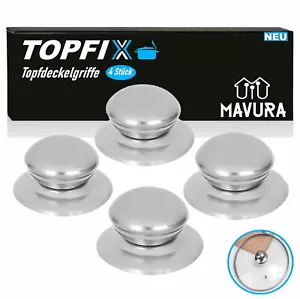 TOPFIX Topfdeckelgriffe Ersatzgriff Pfannendeckel Deckelgriff Topfgriffe 4er - Bild 1 von 6