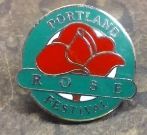 Pin insignia Portland Rose Festival 1986 - Imagen 1 de 3