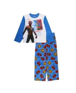 Marvel Studios Spider-Man Pullover Head T-Shirt & Pants Big Boys 10 Multicolor - Picture 1 of 24