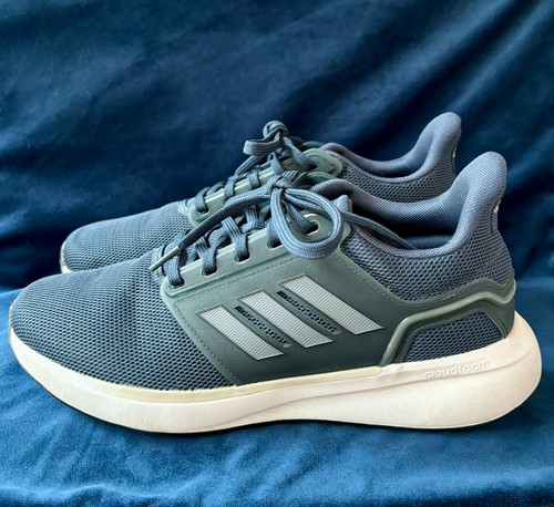Scarpe da corsa Adidas EQ19 uomo H02038 blu cloudfoam ultra traspiranti taglia 9 5