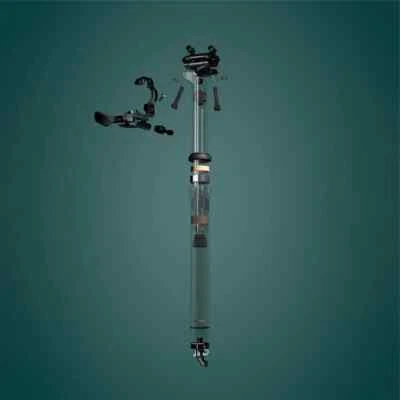 Assento KS 900i EXA MTB conta-gotas cabo interno roteamento suspensão 31,6 mm 396 mm - Imagem 1 de 4