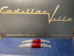 1967 1968 Cadillac Tail Light Lens Plastic New Reproduction Pair DeVille - Picture 1 of 7
