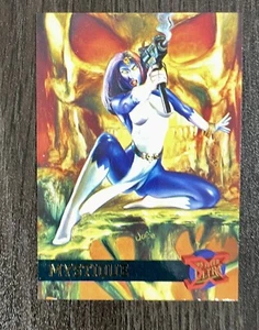 Mystique 1995 Fleer Ultra X Marvel Comics Karten Set #33 X-Men Promo Anime Toybiz - Bild 1 von 2