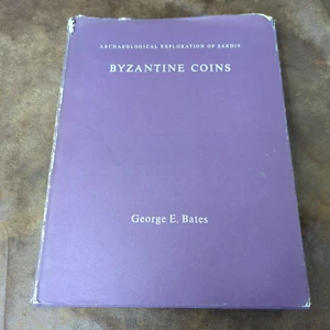 Archaeological Exploration of Sardis Byzantine Coins by George E Bates (HC 1971) - Picture 1 of 5