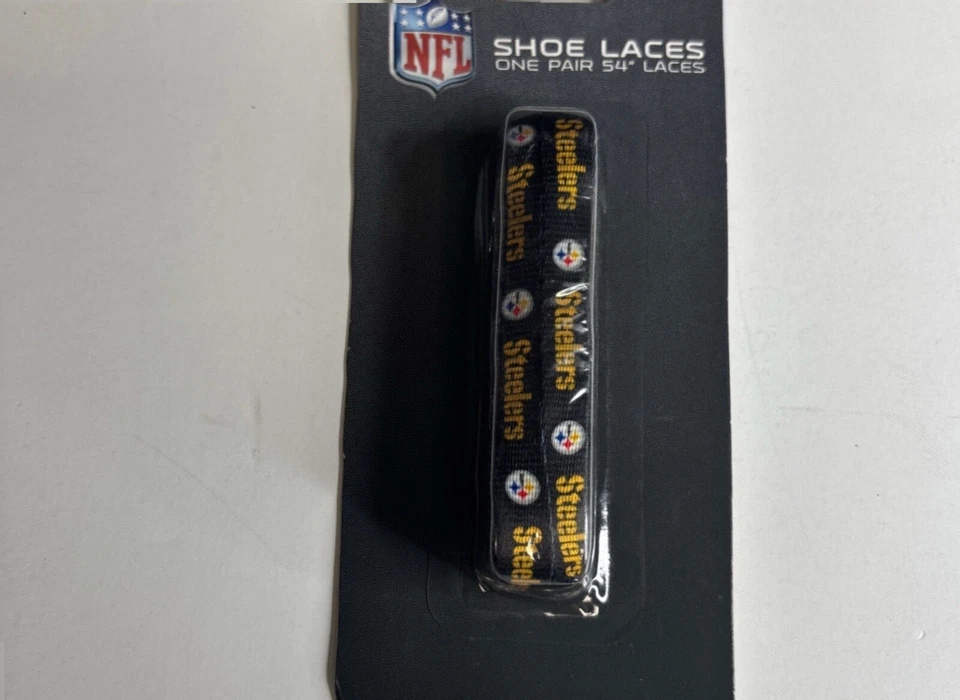 Cordones para zapatos Pittsburgh Steelers NFL Foto 1 de 1