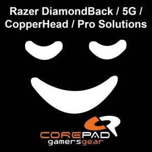 Corepad Skatez Razer DiamondBack 5G CopperHead Pro Solutions Mouse Feet Teflon - Picture 1 of 1