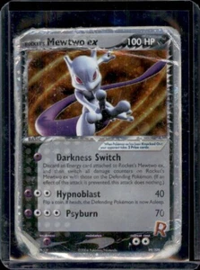Rocket's Mewtwo ex 99/109 - Team Rocket Returns- English- Bad Condition #2 - Picture 1 of 2