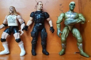 Vintage WCW WWF NWA WWE Jakks Atitude Wrestlingfigur Golddust Baseman Schnee + - Bild 1 von 6