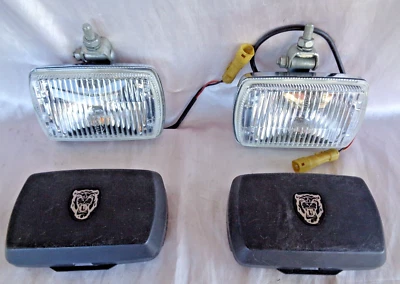 EXCELLENT Used 92 93 jaguar xjs fog light lamp DAC4241 with GOOD GROWLER cover - Image 1 of 4
