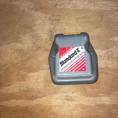 5hp Baldor Explosion Proof Electric Motor wire Cover Box 1 1/8” Bolt Hole Center - Image 1 of 3