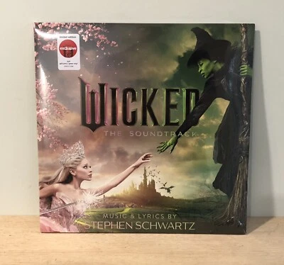 WICKED Limited Edition Target Exclusive 2LP Split Pink + Green Vinyl NEW SEALED - Image 1 of 2