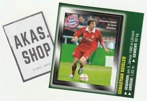 Sebastian Deisler 2005-06 Bravo Sport ID Sticker Bundesliga RARE Bayern München - Bild 1 von 2