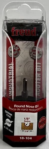 Freud 1/8" Radius Rundnasen-Bit mit 1/4" Schaft (18-104) - Bild 1 von 1