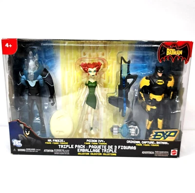 2006 The Batman Extreme Power MISB 6" Mr Freeze Poison Ivy Batman Figura Paquete DC Foto 1 de 4